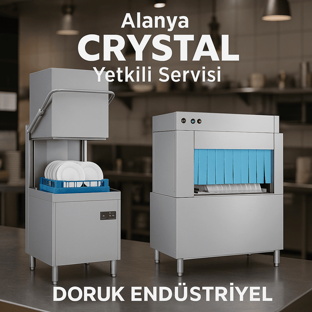 Endüstriyel Mutfak Ekipmanları 2025 Servis ve Tamir Rehberi 3 crystal bulasık makinesi yetkili servisi