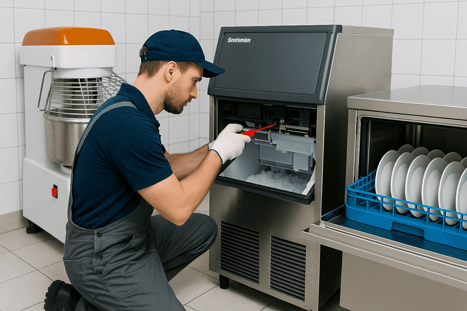 Otel ve Restoran Mutfak Ekipmanları Teknik Servisi ve Tamiri 3 Fagor , Empero Scotsman ve Hoshizaki buz makinesi servisi ve tamiri – Doruk Endüstriyel