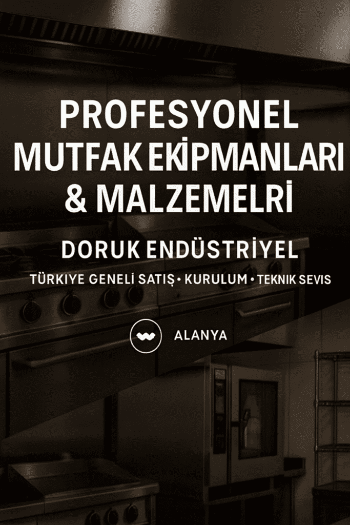 Profesyonel Mutfak Ekipmanları & Malzemeleri