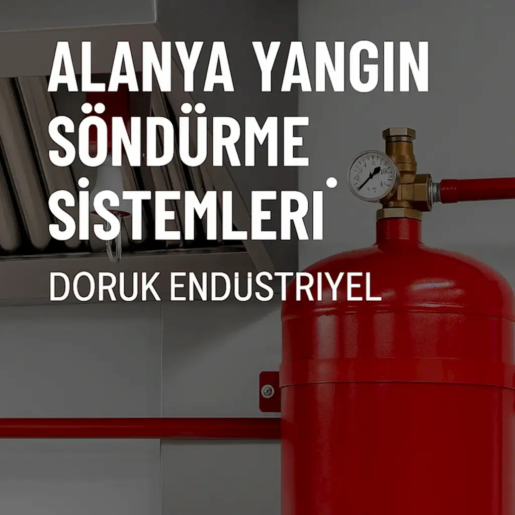 Alanya Yangın Söndürme Sistemi Bakım Firması | Doruk Endüstriyel