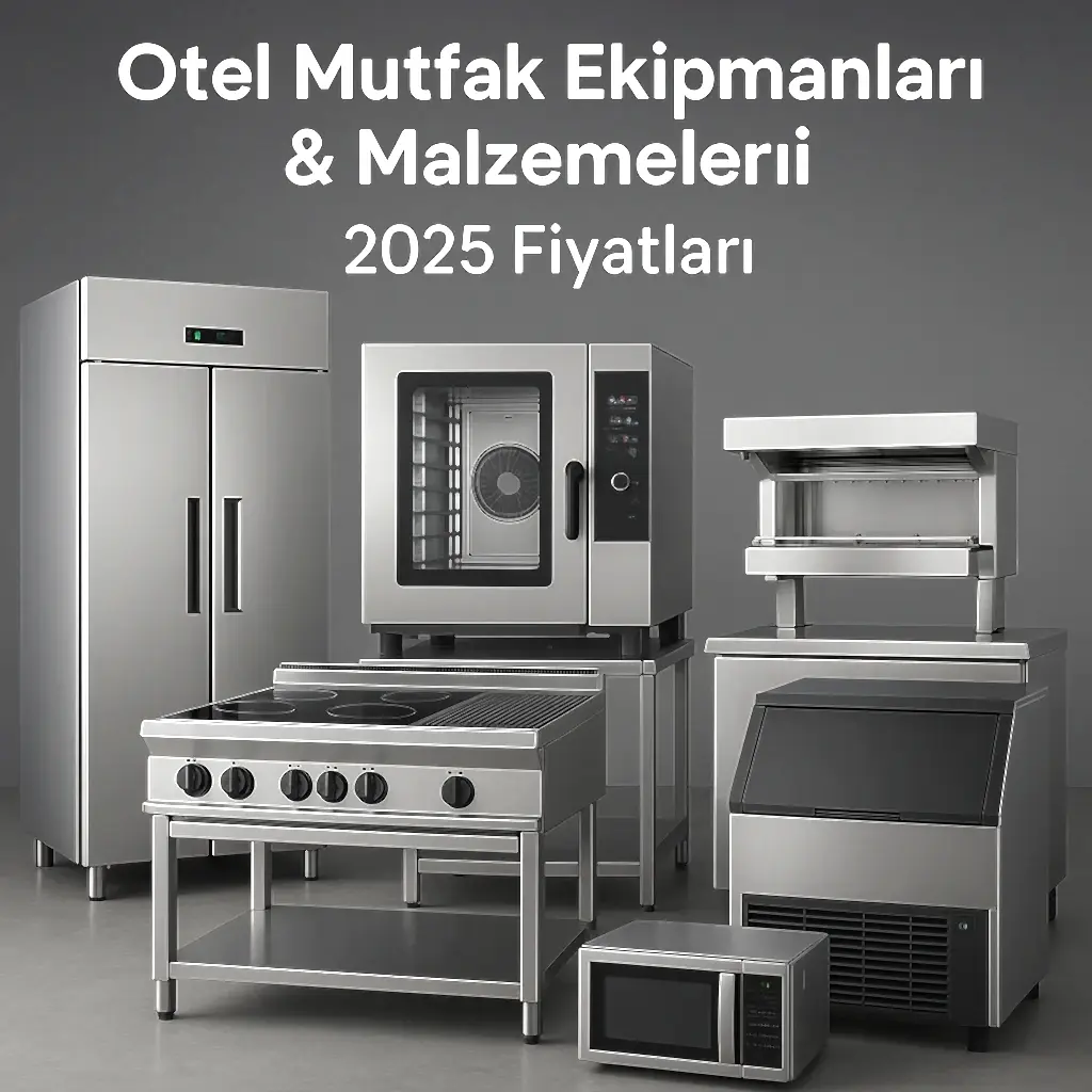 Otel mutfak ekipmanları — Inoksan hat: fırın, ocak, fritöz, buzdolabı